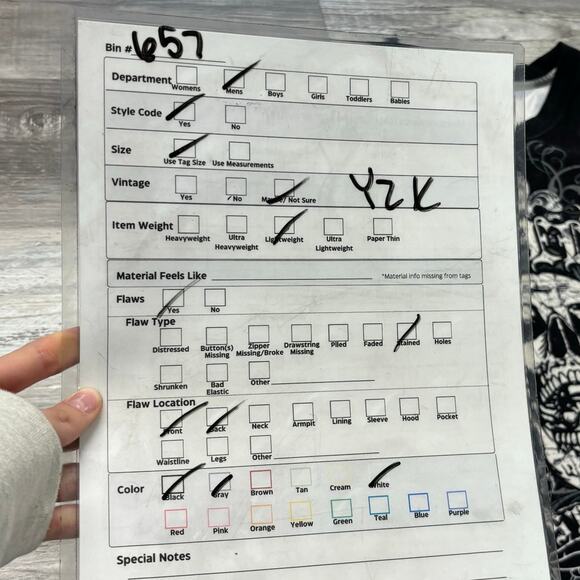 Vintage Y2K MMA Elite Black Mens L‎ Grunge Mallgoth Skull Wing Tank Top Cybery2k - Picture 7 of 7